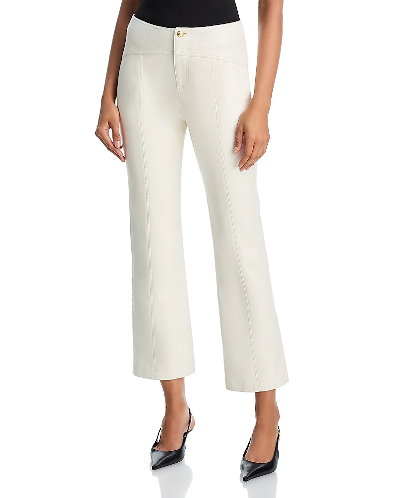 Cinq a Sept Faux Leather Quilted Loren Pants