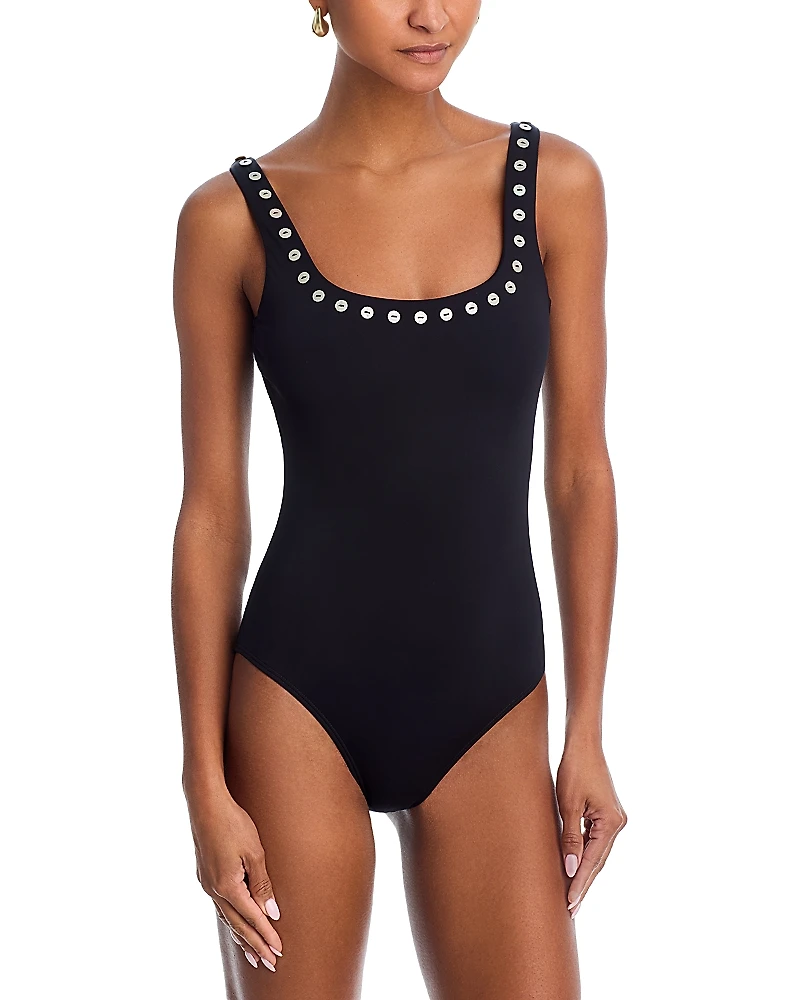 Staud Lea One Piece Swimsuit