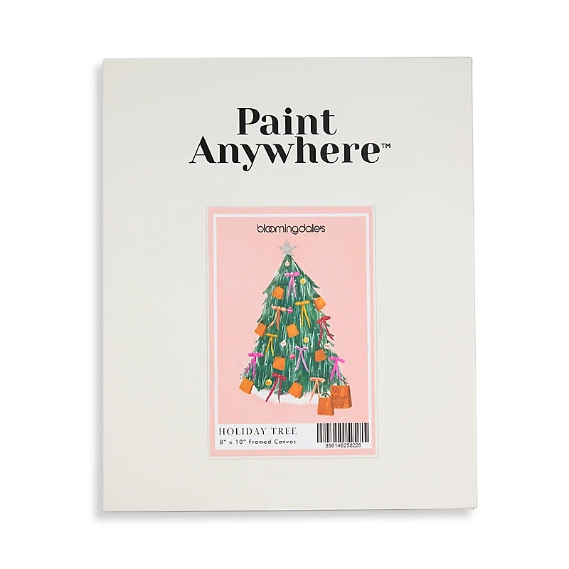 Paint Anywhere Holiday Tree Acrylic Painting Set - Exclusive