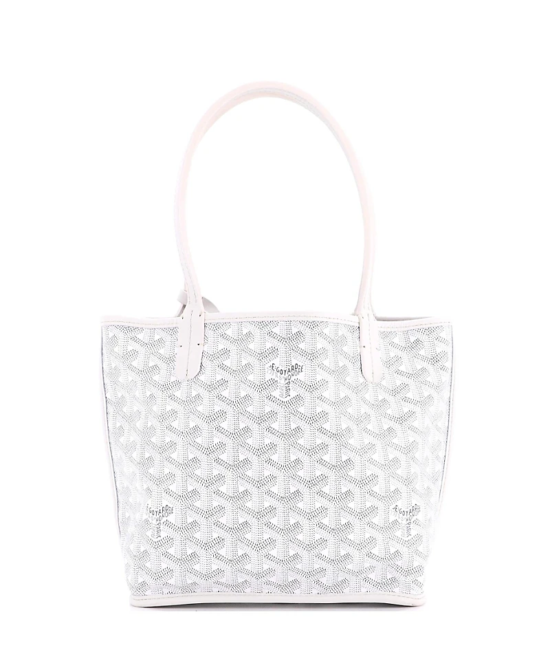 Pre-Owned Goyard Mini Anjou Reversible Tote Coated Canvas