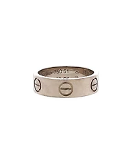 Pre-Owned Cartier Love Band Ring 18K White Gold