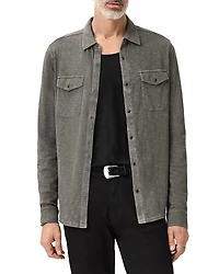 John Varvatos Arvon Knit Western Shirt