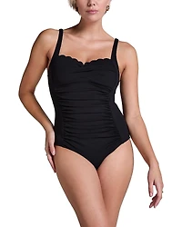 Hunkemoller Shaping Scallop Swimsuit