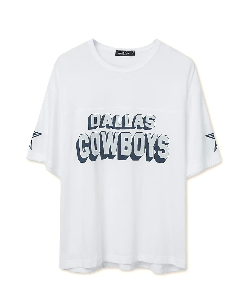 Junk Food Clothing Unisex Nfl Dallas Cowboys Halfback Jersey Tee