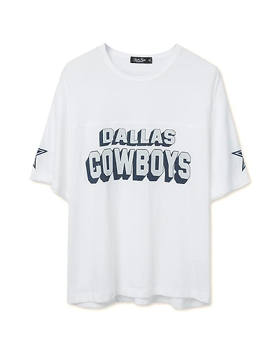 Junk Food Clothing Unisex Nfl Dallas Cowboys Halfback Jersey Tee