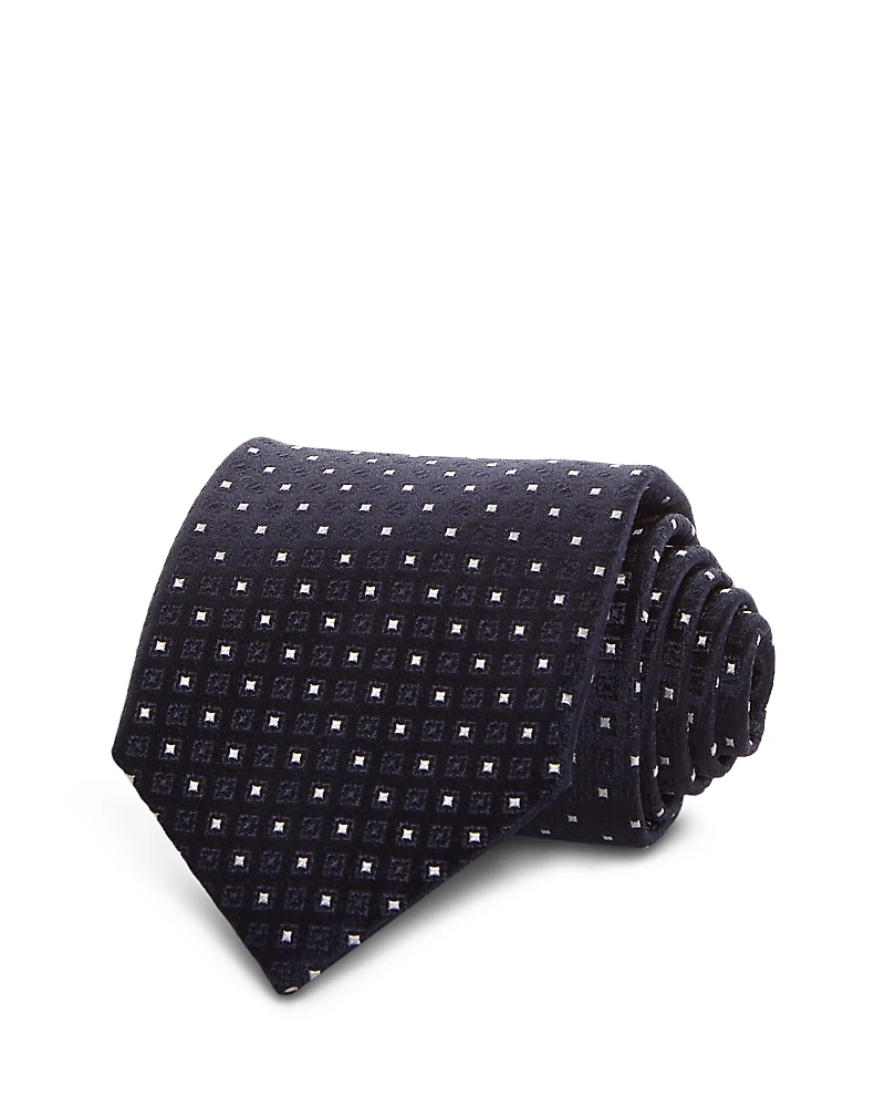 Canali Silk Classic Mirco Grid Tie