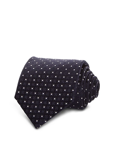 Canali Silk Classic Mirco Grid Tie
