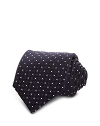 Canali Silk Classic Mirco Grid Tie