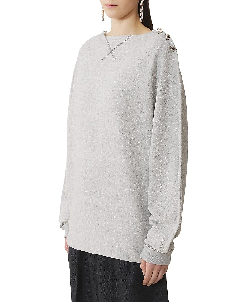 Lanvin Cotton Jersey Top