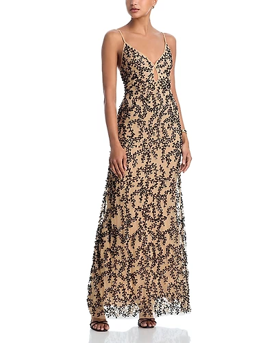 Johanna Ortiz Mesh Reinvention Maxi Dress
