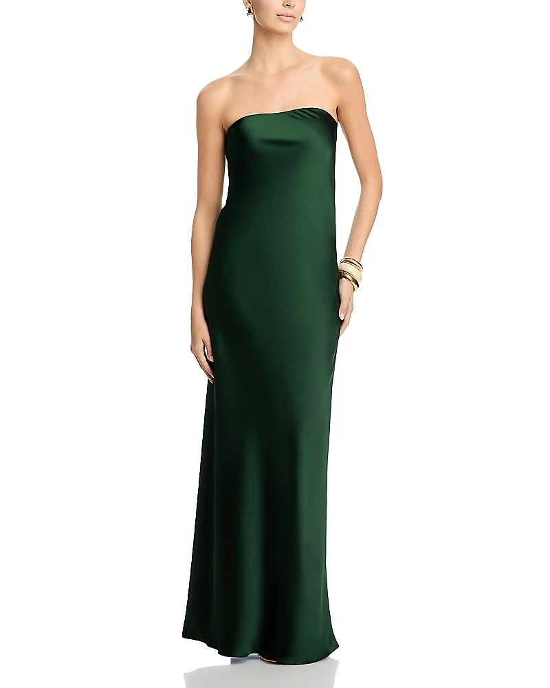 Norma Kamali Strapless Gown