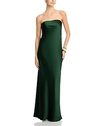 Norma Kamali Strapless Gown