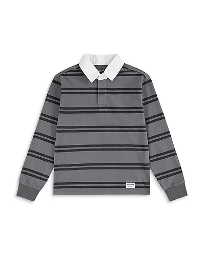 abercombie kids Boys' Long Sleeve Rugby Polo - Little Kid, Big Kid
