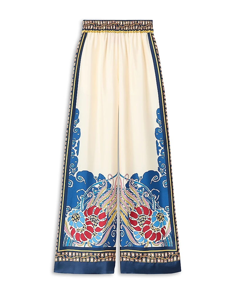 La DoubleJ Silk Palazzo Pants