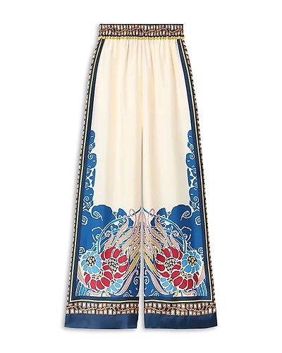 La DoubleJ Silk Palazzo Pants