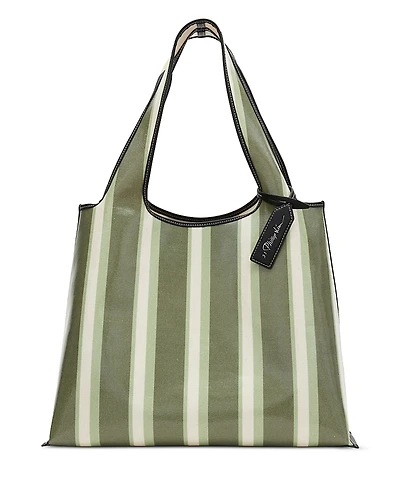 3.1 Phillip Lim Medium Dual Stripe Cotton Market Tote Bag
