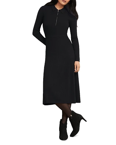 Hobbs London Marta Ribbed Dress