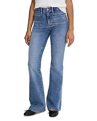 Good American Legs Flare Jeans