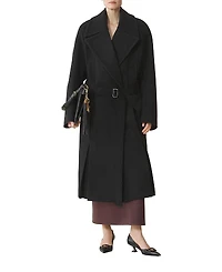 Lanvin Long Wool Peacoat