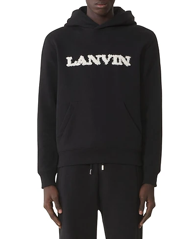 Lanvin Shearling Cotton Hoodie