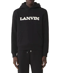 Lanvin Shearling Cotton Hoodie