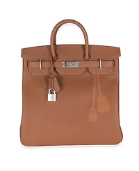 Pre-Owned HERMES Hac Birkin 40 Leather Handbag