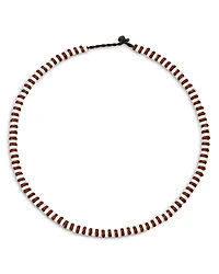Adina Reyter Sterling Silver Enamel Bead & Satin Cord Collar Necklace, 15-16