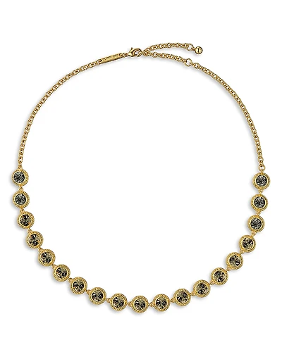 Ted Baker Solanna Solitaire Sparkle Crystal Chain Necklace, 15.7