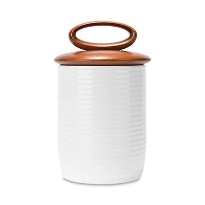 Nambe Breaking Bread Medium Canister
