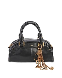 Chloe Small Leather Bowling Bag
