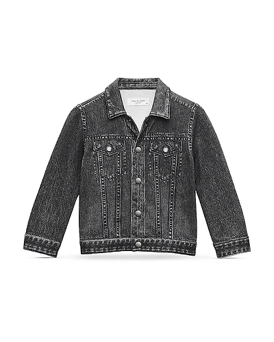 rag & bone Unisex Mini Miramar Denim Trucker Jacket - Little Kid, Big Kid