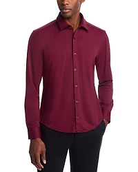 Hugo Ermo Performance Casual Slim Fit Button Down Shirt