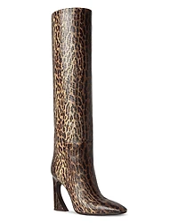 Fendi Women's Arco Printed Karung High Heel Boots