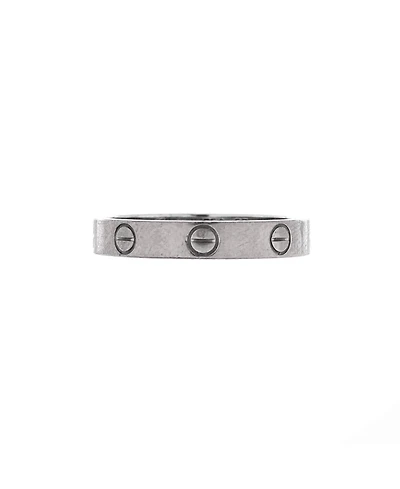 Pre-Owned Cartier Love Wedding Band Ring 18K White Gold