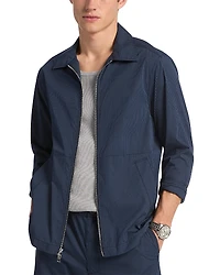 Michael Kors Dobby Stripe Shirt Jacket