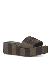 Fendi Women's Sunshine Flatform Slides