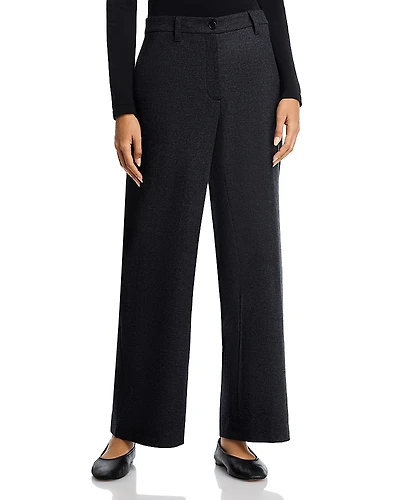 Eileen Fisher Wool Wide Leg Pants