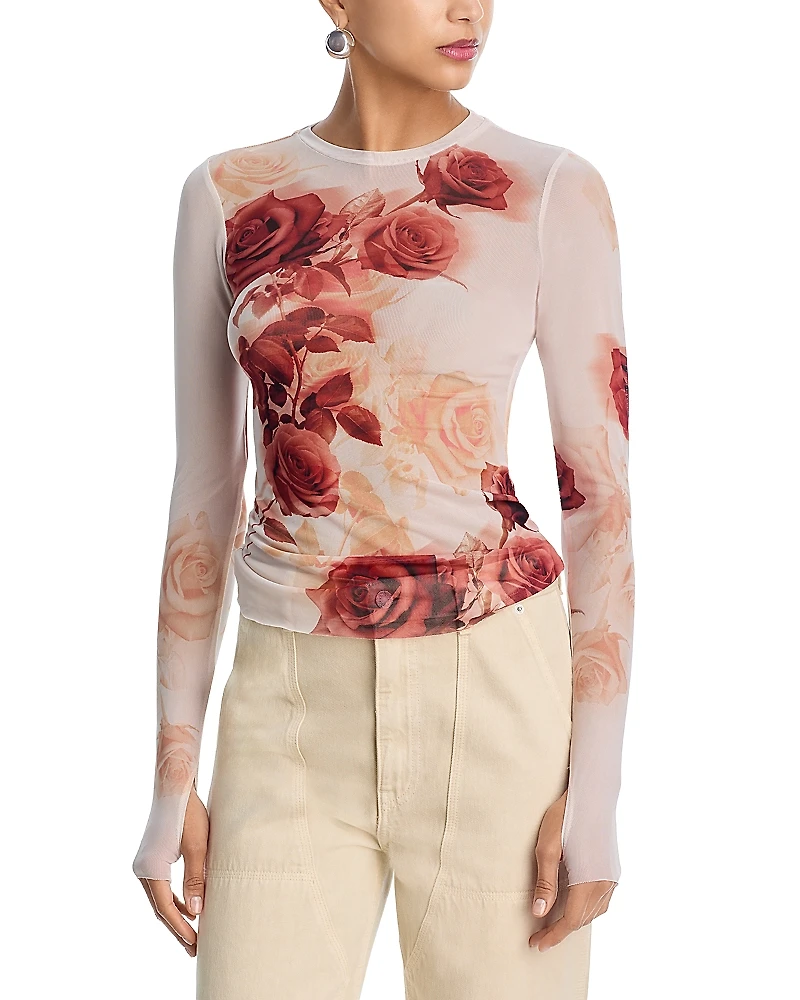 Afrm Kaylee Floral Top