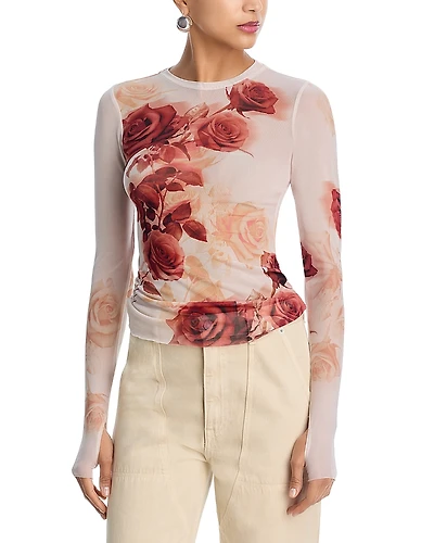 Afrm Kaylee Floral Top