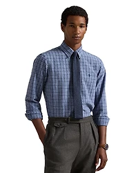 Polo Ralph Lauren Classic Fit Plaid Oxford Button Down Shirt