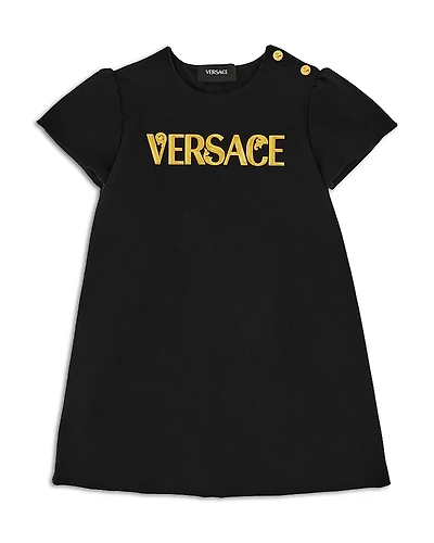 Versace Girls' Punto Milano Jersey Dress - Baby, Little Kid