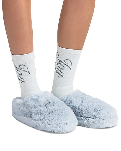 Skims Faux Fur Slippers