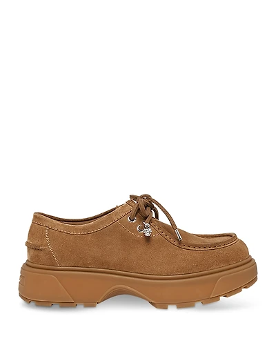 McQueen Men's Happy Suede Loafers