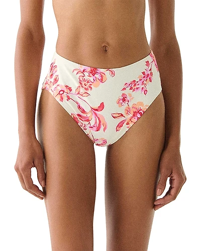 kate spade new york High Leg Bikini Bottom