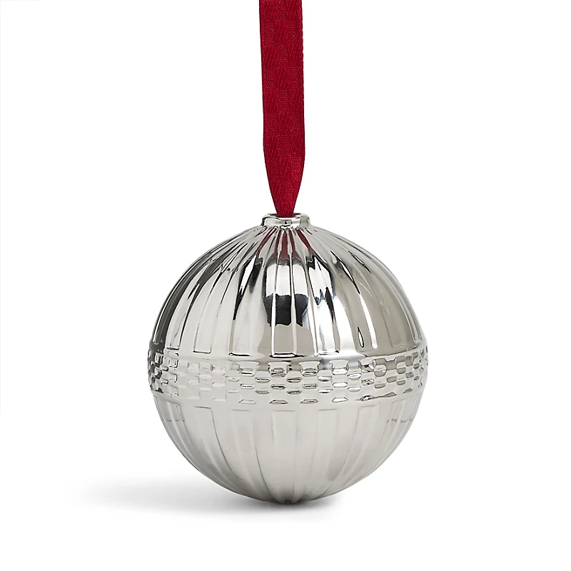 Wedgwood Festive Fluted Ornament