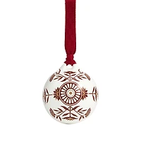 Wedgwood Festive Red Splendour No.1 Ornament