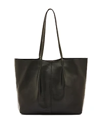 Il Bisonte Nina Large Pleated Leather Tote