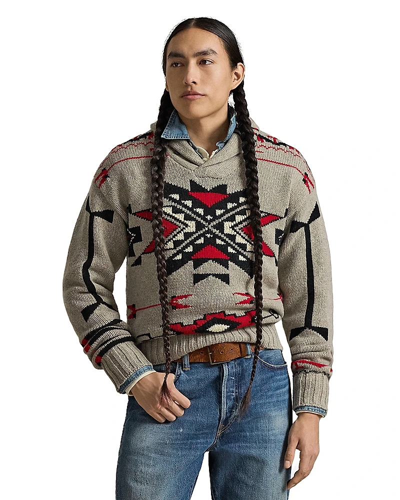 Polo Ralph Lauren x TOPA Unisex Grey Sky Lodge Sweater