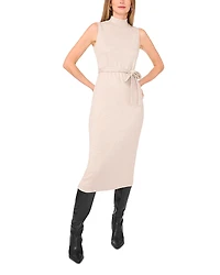 Vince Camuto Sleeveless Mock Neck Dress