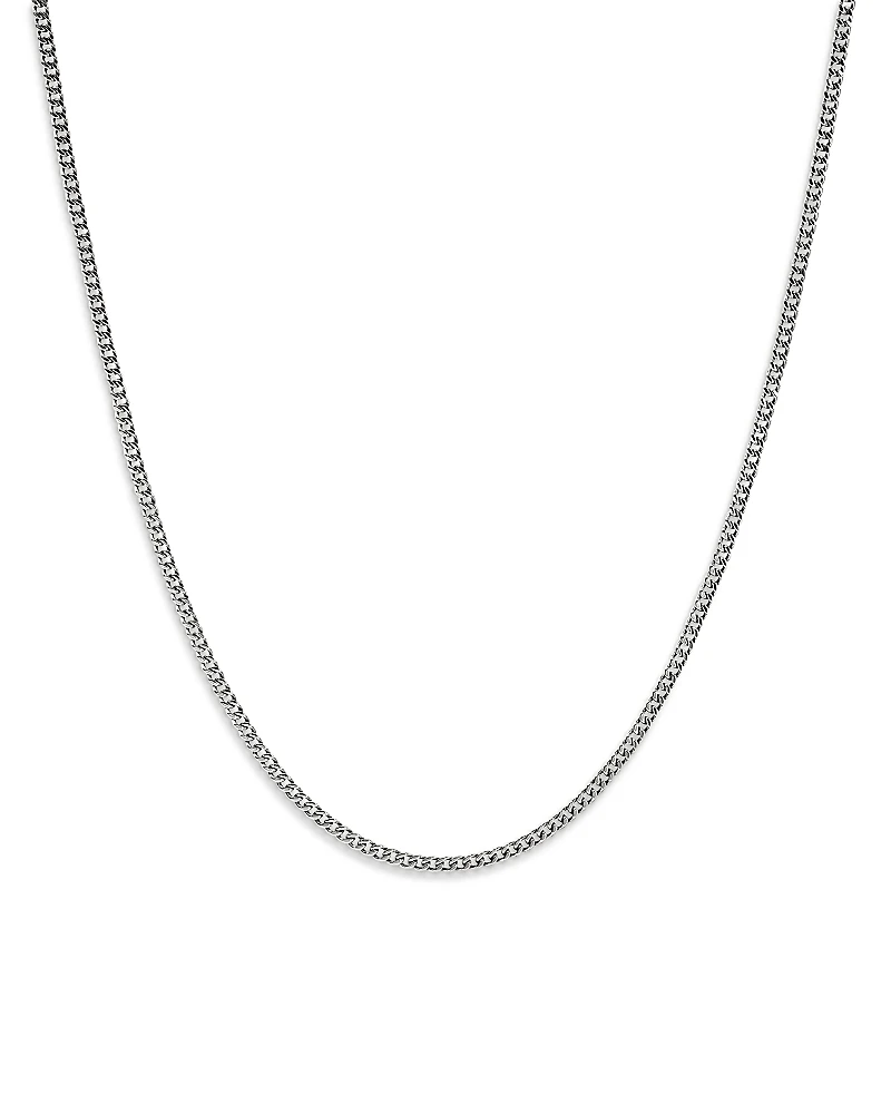 John Hardy Men's Sterling Silver Chain Curb Link Necklace